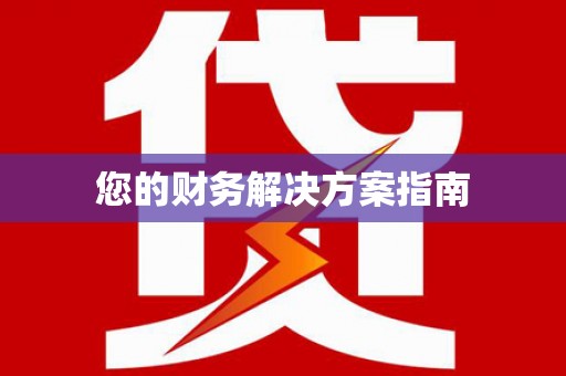 乐山您的财务解决方案指南