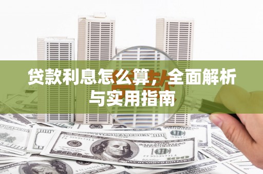 乐山贷款利息怎么算，全面解析与实用指南