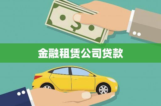 乐山金融租赁公司贷款