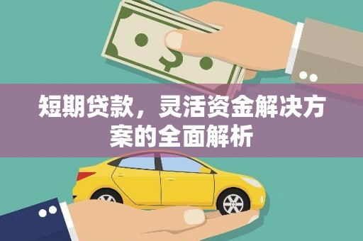 乐山短期贷款，灵活资金解决方案的全面解析