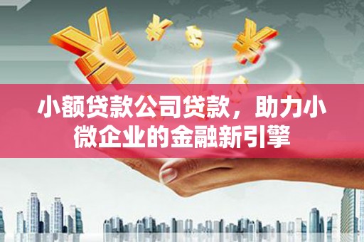 乐山小额贷款公司贷款，助力小微企业的金融新引擎