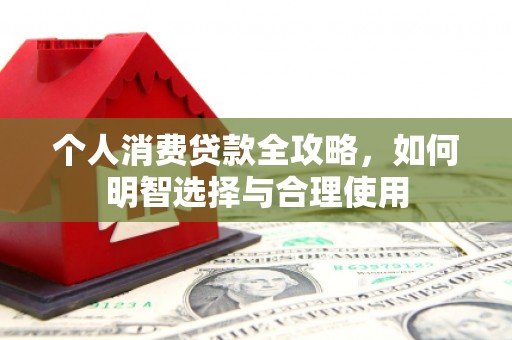 乐山个人消费贷款全攻略，如何明智选择与合理使用